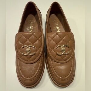 Chanel Turnlock Loafers